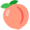 Peach emoji on Mozilla